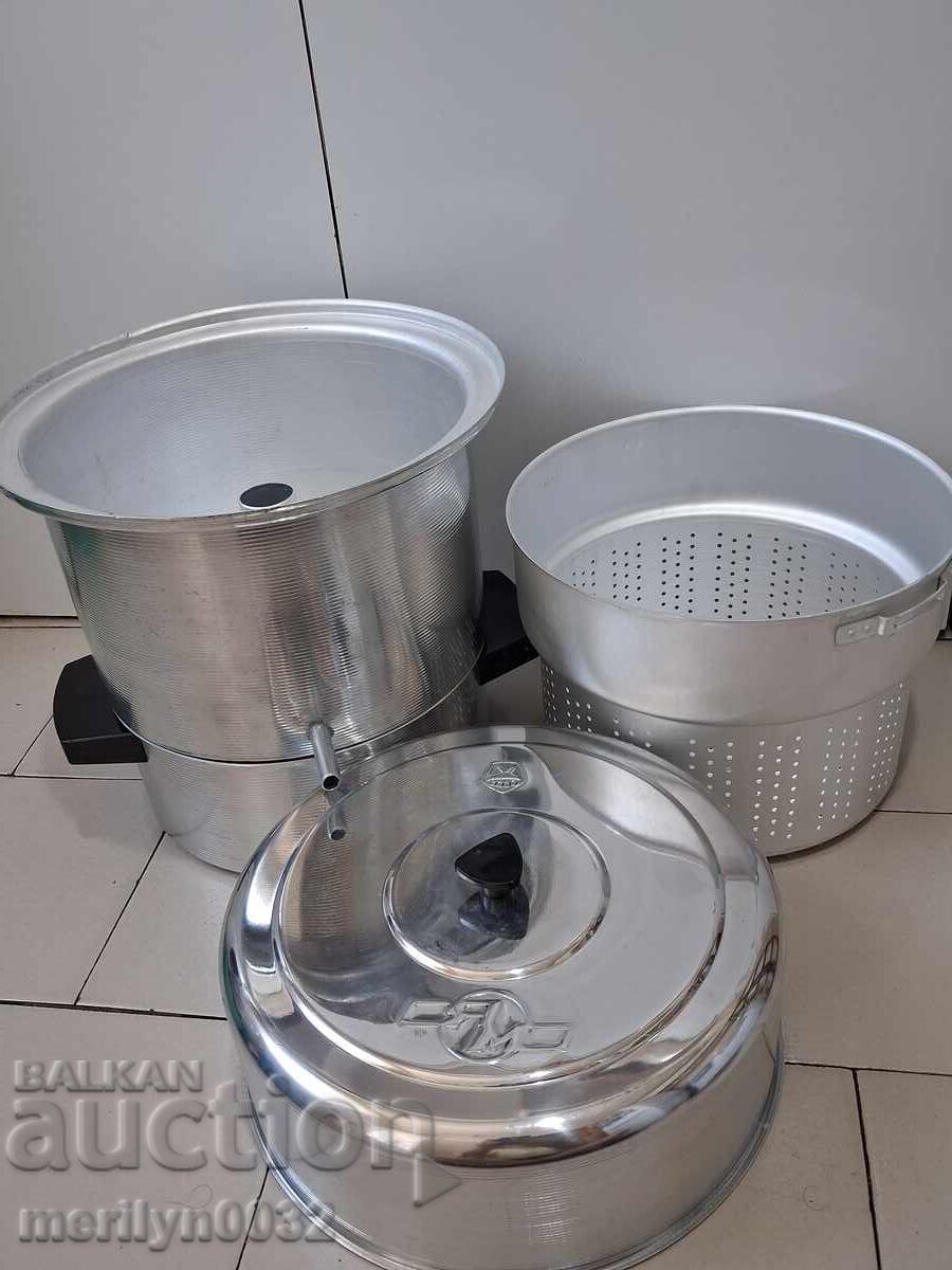 Δημοπρασία Παλιά σοβιετική χυμοβράστηρας κατσαρόλα οικιακών σκευών ΕΣΣΔ