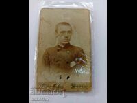 Снимка картон фотография Изидор Маджар София