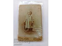 Снимка картон фотография Изидор Маджар София