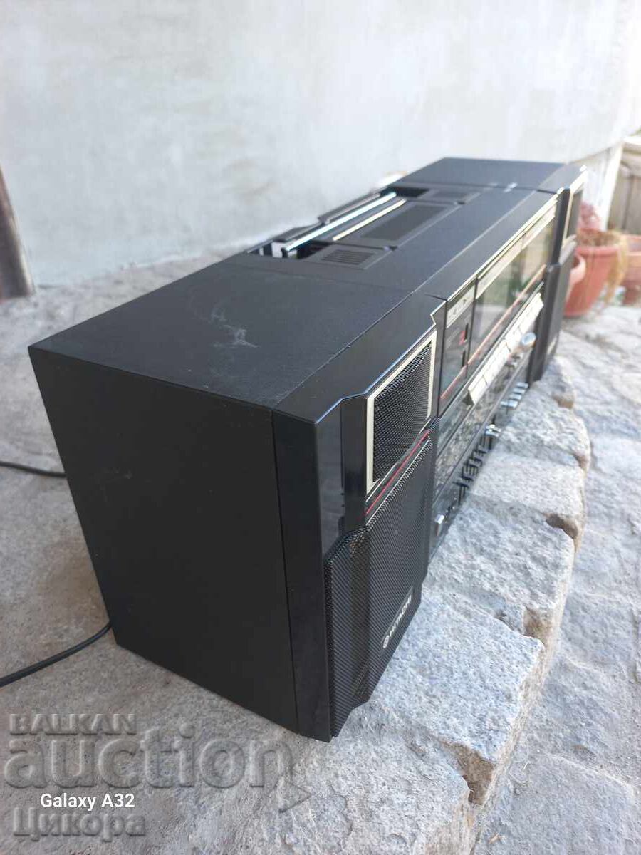 TWO-CASSETTE RADIO CASSETTE RECORDER HITACHI TRK-W 550 with price 200.00 BGN | € 102.26 TWO-CASSETTE RADIO CASSETTE RECORDER HITACHI TRK-W 550 with price 200.00 BGN | € 102.26