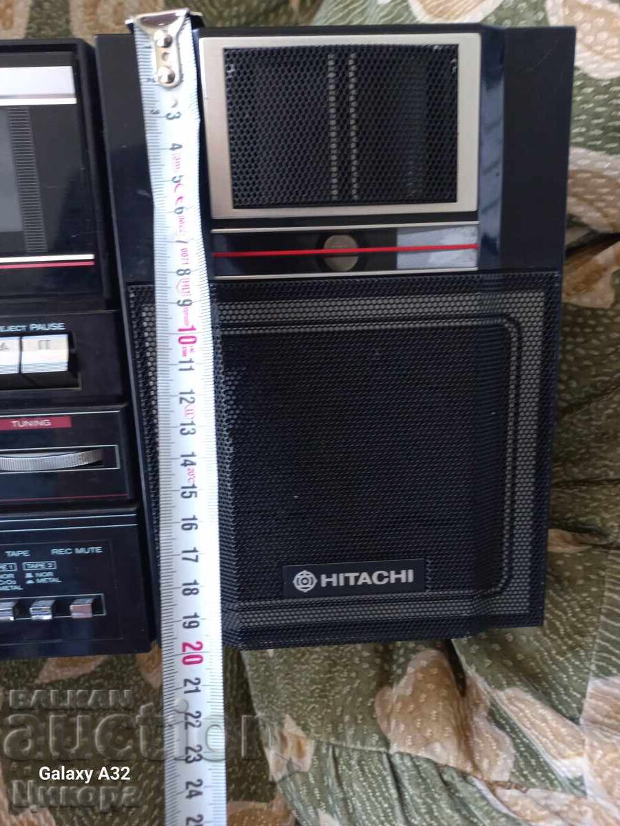 TWO-CASSETTE RADIO CASSETTE RECORDER HITACHI TRK-W 550 - 7 TWO-CASSETTE RADIO CASSETTE RECORDER HITACHI TRK-W 550 - 7
