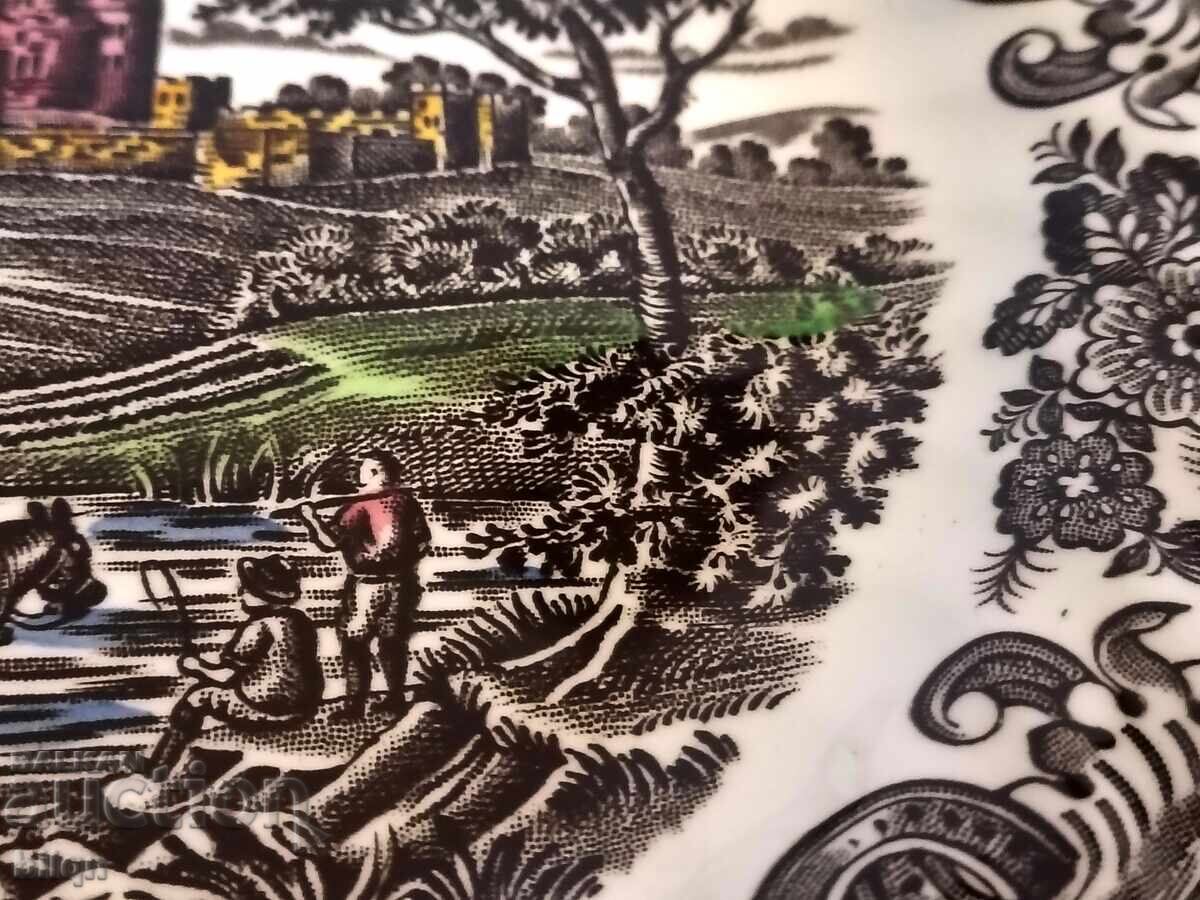 Αγγλική Συλλεκτική Πιατέλα Ironstone - 5 Αγγλική Συλλεκτική Πιατέλα Ironstone - 5