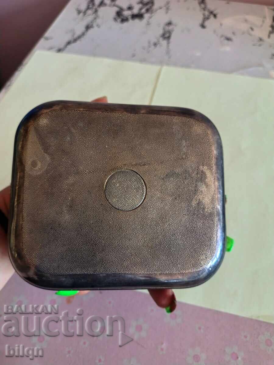 Υπέροχο παλιό επάργυρο κουτί κοσμημάτων - 6