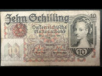 Austria 10 Schilling 1946 Pick 122