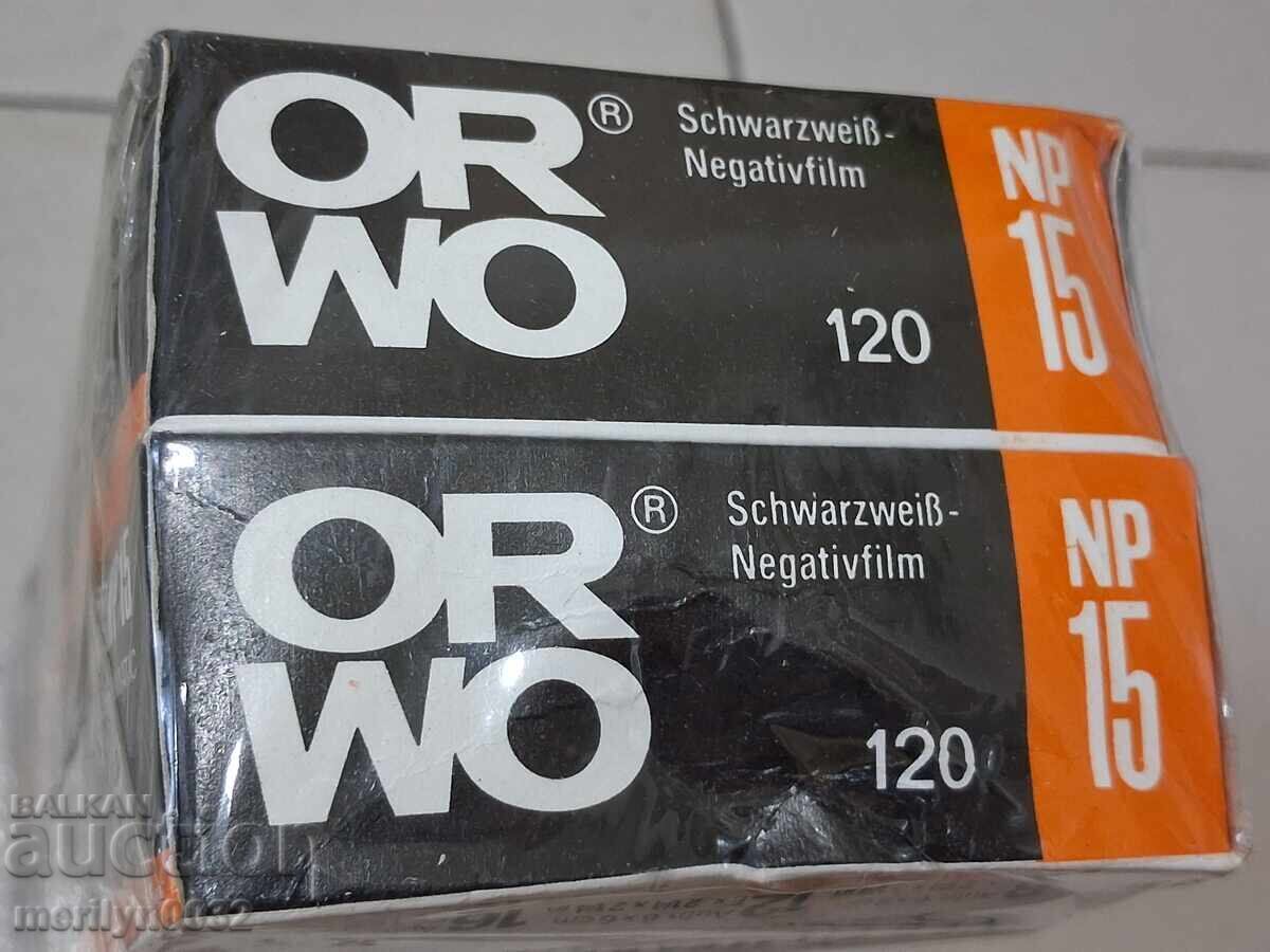 Delivery of ORWO GDR Photo Film, GDR, Brand New, UNUSED Film, 10 pcs