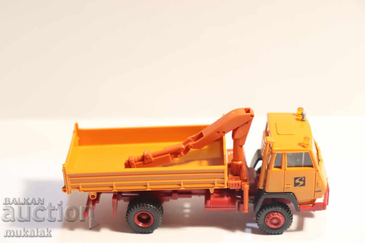 ROCO H0 1/87 STEYR CAMION MODEL MAȘINĂ DE MARFĂ BASCULANTĂ MACARA - 5 ROCO H0 1/87 STEYR CAMION MODEL MAȘINĂ DE MARFĂ BASCULANTĂ MACARA - 5