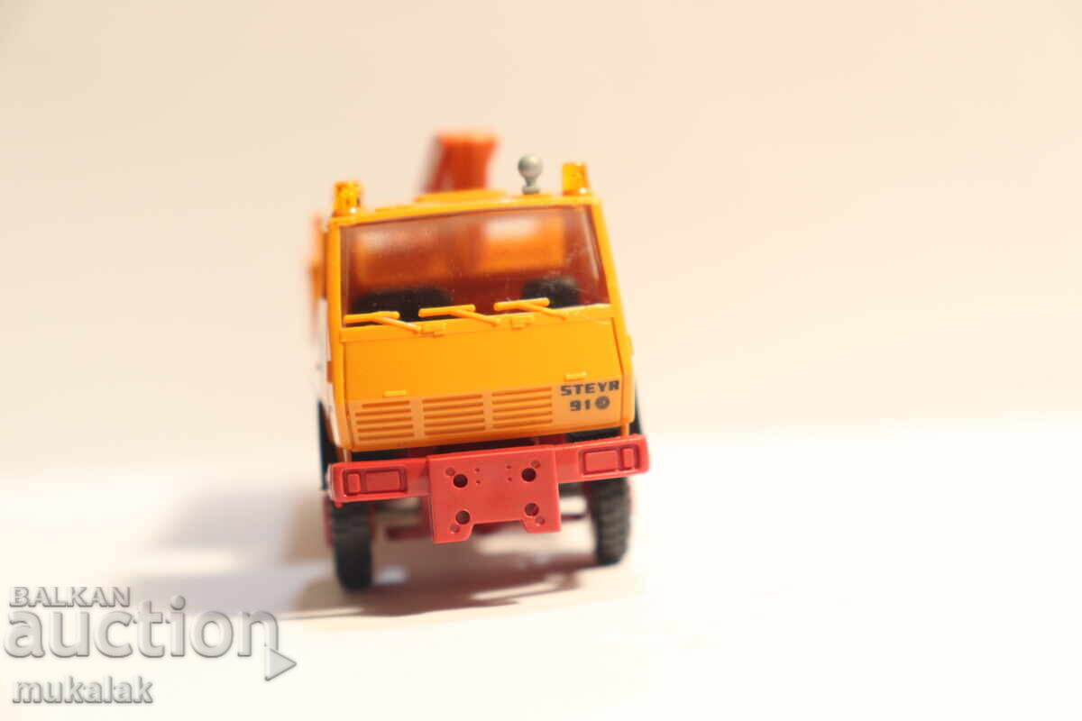 ROCO H0 1/87 STEYR CAMION MODEL MAȘINĂ DE MARFĂ BASCULANTĂ MACARA - 7 ROCO H0 1/87 STEYR CAMION MODEL MAȘINĂ DE MARFĂ BASCULANTĂ MACARA - 7