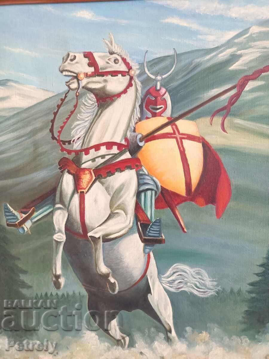 Pictură veche în ulei cu preț 140.00 BGN | € 71.58 Pictură veche în ulei cu preț 140.00 BGN | € 71.58