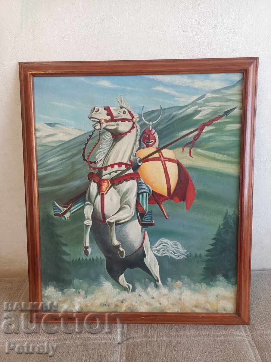 Pictură veche în ulei Pictură veche în ulei