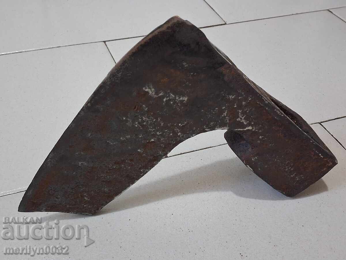 Аукцион Стара брадва топор инструмент  ковано желязо