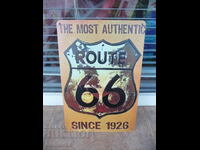 Metal Sign The Original Route 66 The most Authentic 1926