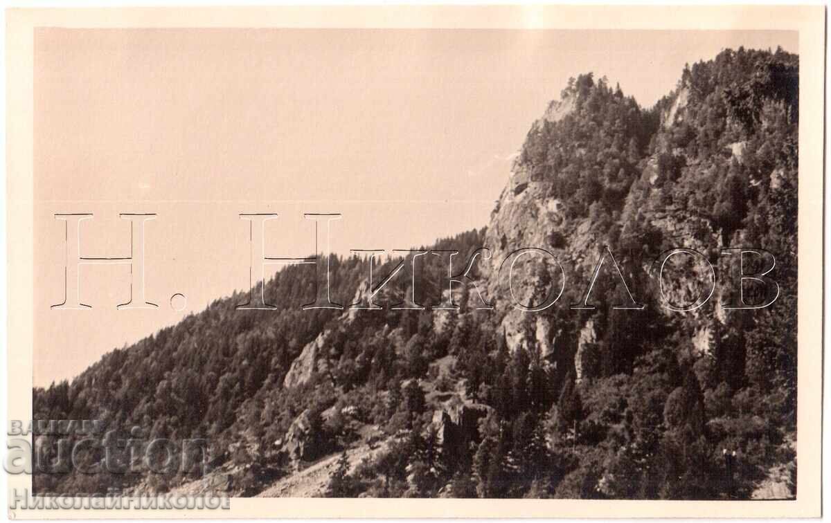 1939 FOTOGRAFIE VECHE VEDERE MUNTII RILA COLECȚIE PERSONALĂ E176