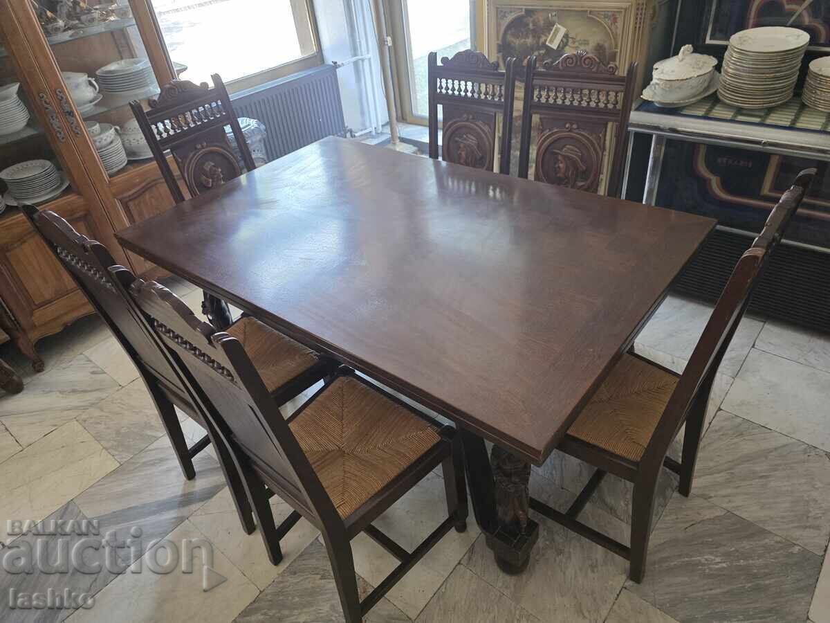 Dining table with 6 chairs Dining table with 6 chairs