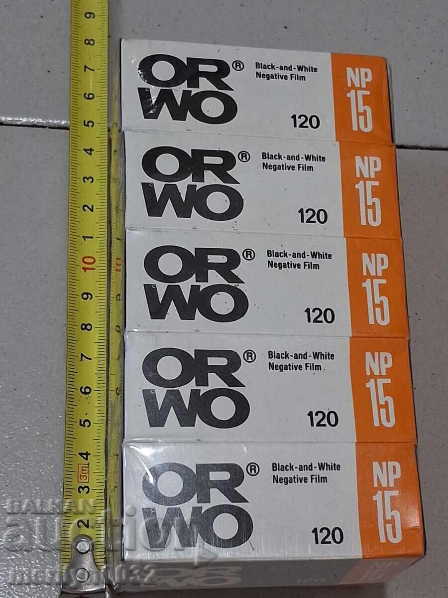 ORWO GDR Photo Film, GDR, Brand New, UNUSED Film, 10 pcs - 5