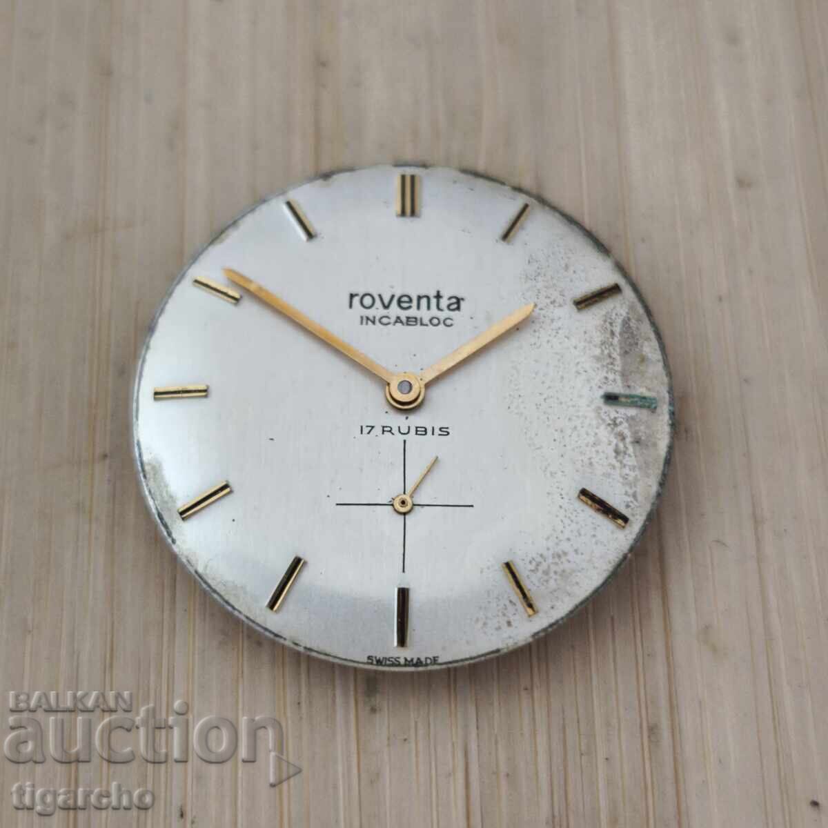 Μηχανισμός ανδρικού ρολογιού Roventa