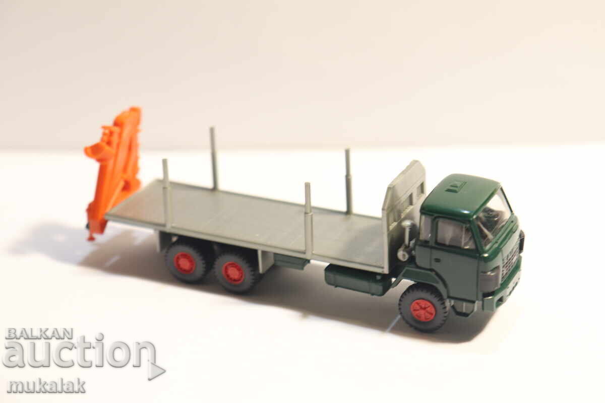 RMM H0 1/87 SAURER TRUCK MODEL LOGGING CART - 6
