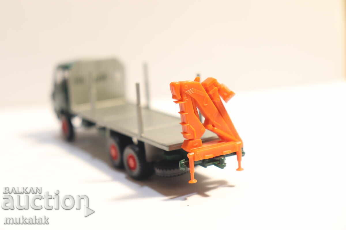 RMM H0 1/87 SAURER TRUCK MODEL LOGGING CART - 7