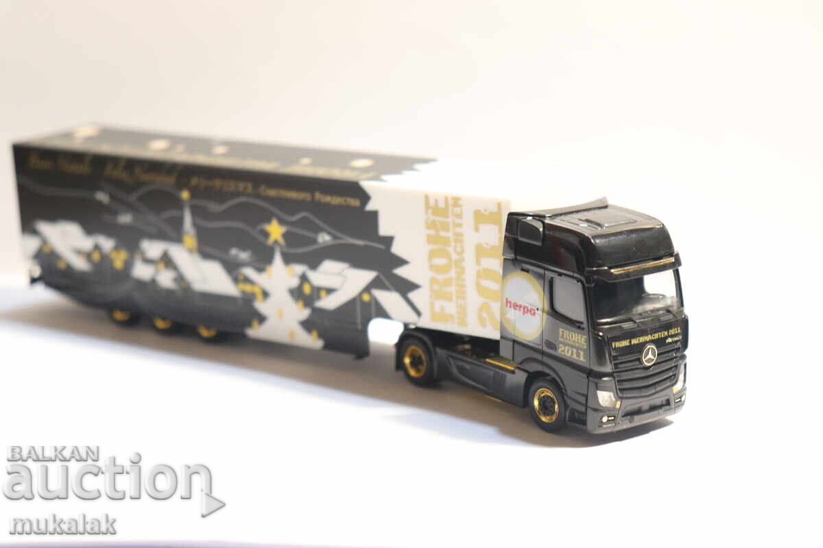HERPA H0 1/87 MERCEDES АCTROS KАМИОН МОДЕЛ ВЛЕКАЧ ТИР - 7 HERPA H0 1/87 MERCEDES АCTROS KАМИОН МОДЕЛ ВЛЕКАЧ ТИР - 7