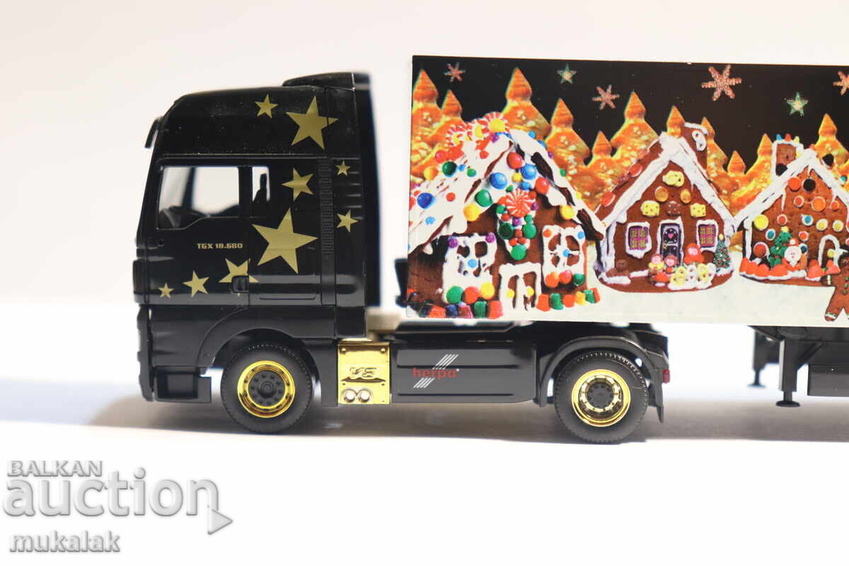 HERPA H0 1/87 MAN TRUCK MODEL TRACTOR TRAILER with price 25.00 BGN | € 12.78 HERPA H0 1/87 MAN TRUCK MODEL TRACTOR TRAILER with price 25.00 BGN | € 12.78