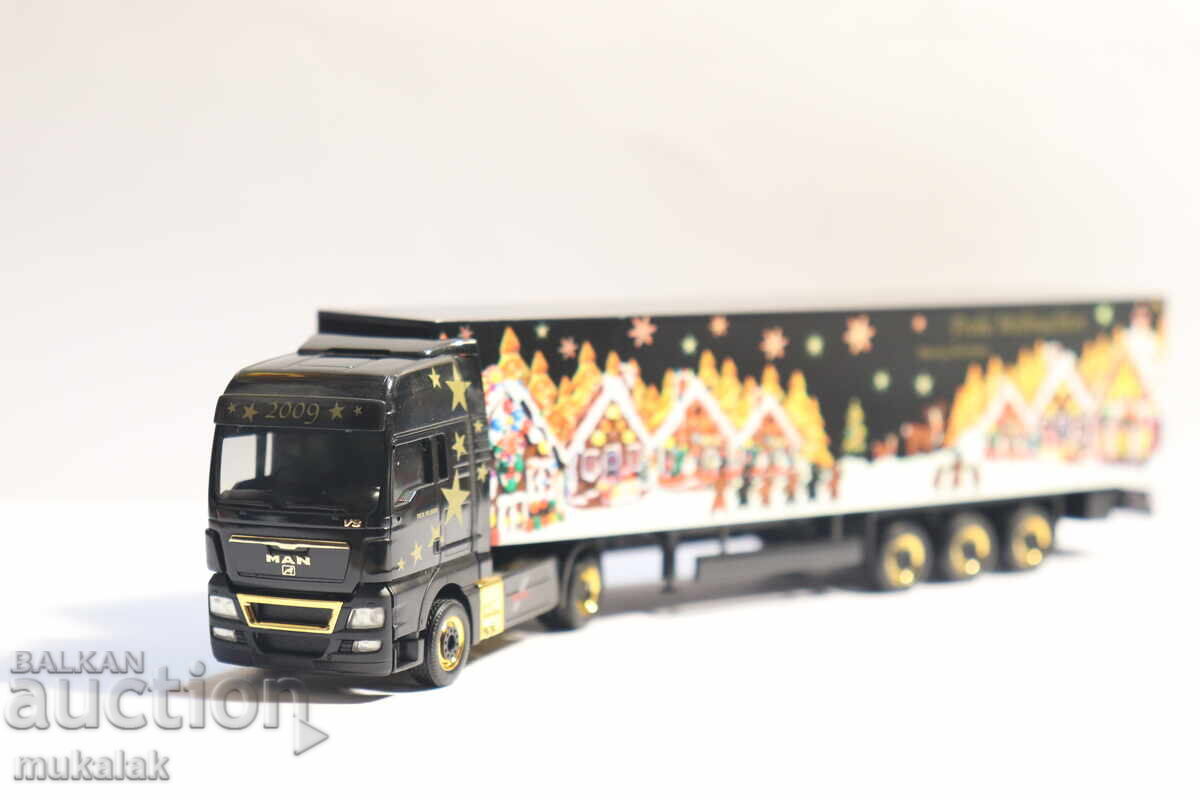 Auction HERPA H0 1/87 MAN TRUCK MODEL TRACTOR TRAILER Auction HERPA H0 1/87 MAN TRUCK MODEL TRACTOR TRAILER