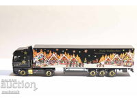 HERPA H0 1/87 MAN TRUCK MODEL TRACTOR TRAILER