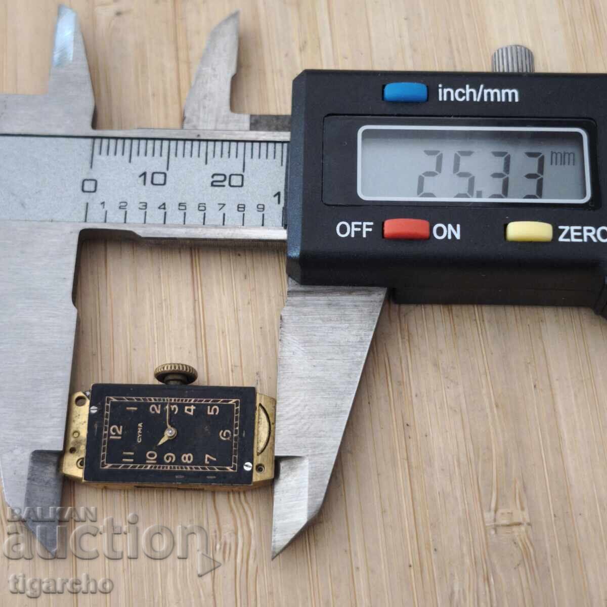 Παράδοση Μηχανισμός για γυναικείο ρολόι CYMA