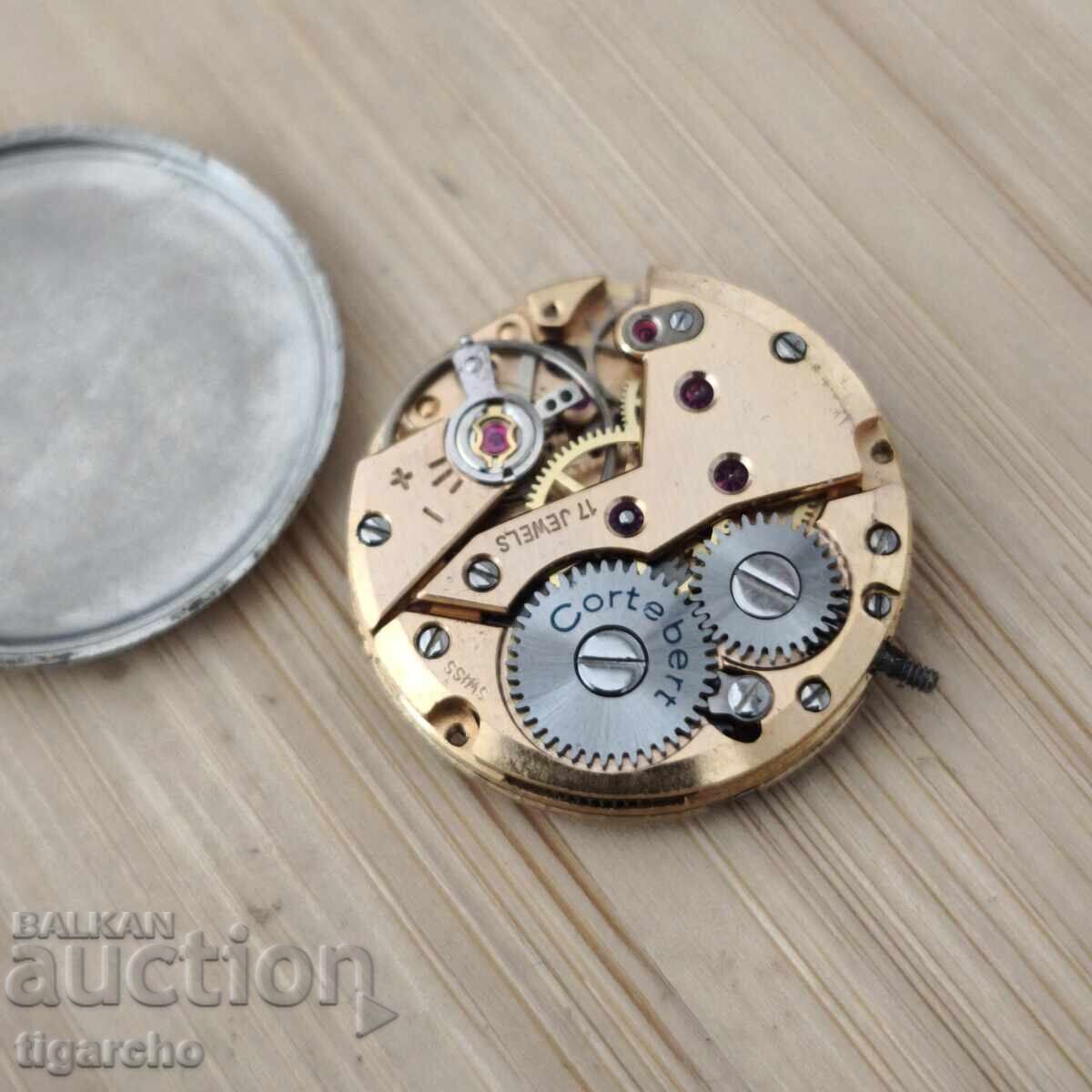 Δημοπρασία Μηχανισμός για γυναικείο ρολόι Cortebert