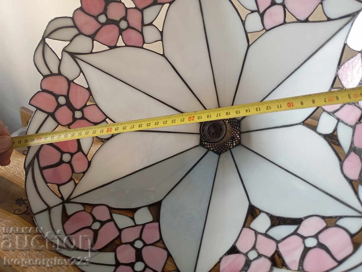Livrarea Candelabru, lampă de tavan tip Tiffany