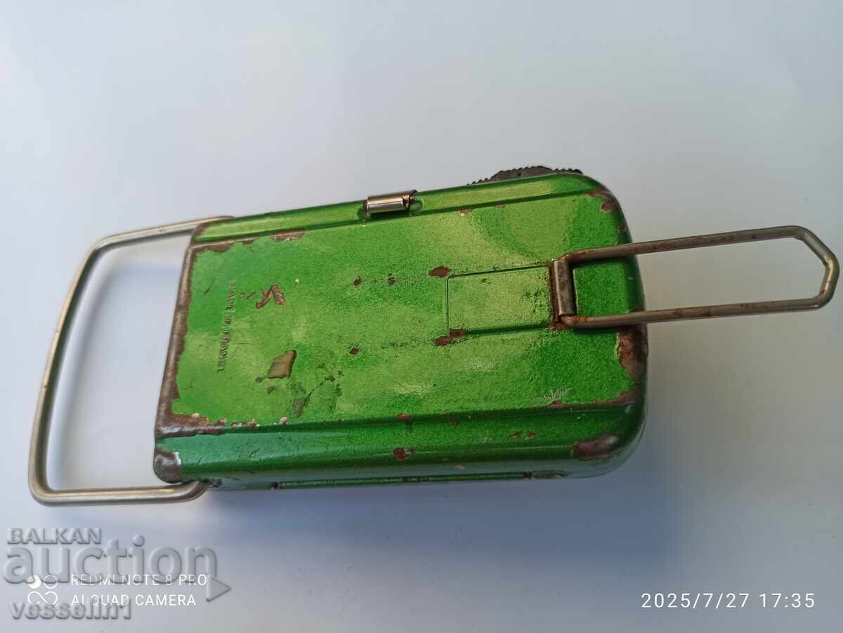 Licitație Lanterna retro franceză Wonder, lanternă de semnalizare