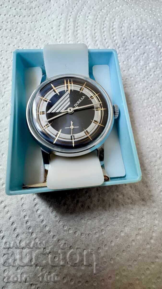 Ρολόι Pobeda, Ολοκαίνουργιο!, λειτουργεί! Ρολόι Pobeda, Ολοκαίνουργιο!, λειτουργεί!