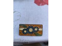 Broșă veche Vest-Europeană art deco