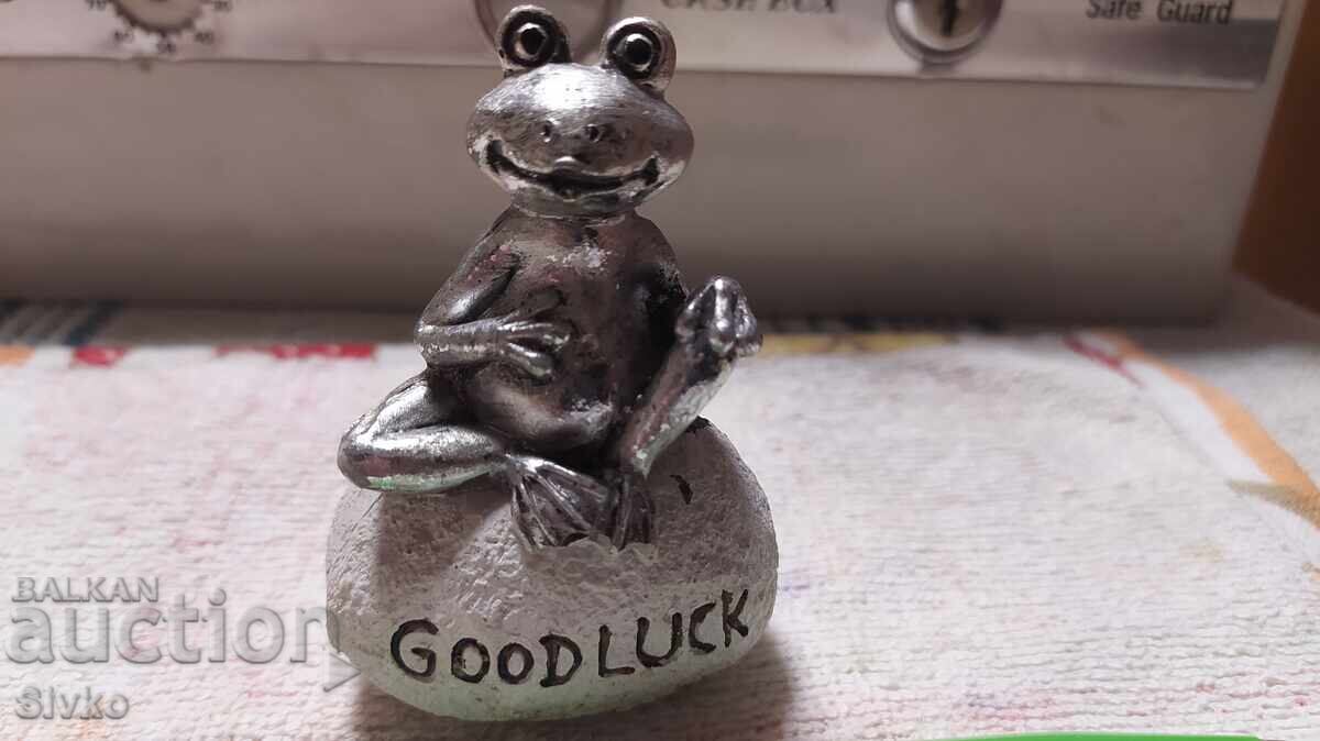 Φιγούρα βατράχου, ευχή για καλή τύχη με τιμή 1.99 BGN | € 1.02