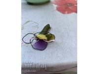 Αντίκα καρφίτσα art deco