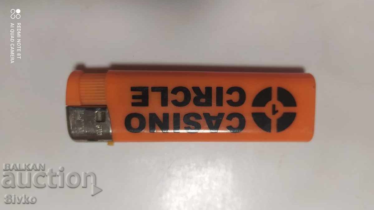 Запалка рекламна на CASINO CIRCLE