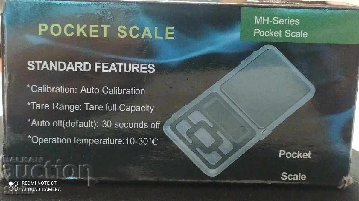 Delivery of Electronic scale, works, the batteries might need replacing