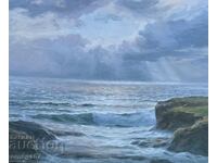 Морски пейзаж от А.Панагонов-край Шабла!