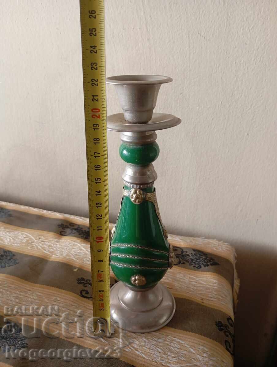 Old candle holder with price 35.00 BGN | € 17.90