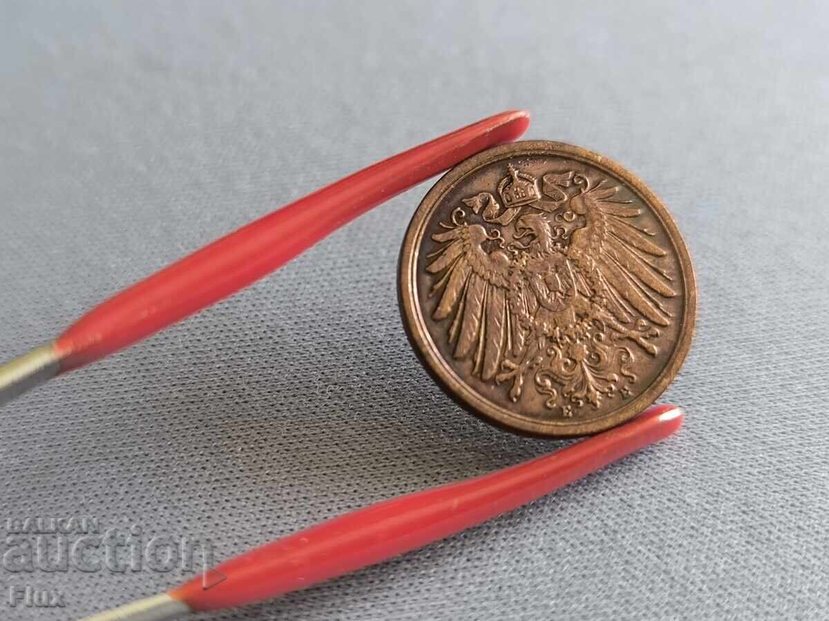 Κέρμα Ράιχ - Γερμανία - 2 pfennig | 1906; E-σειρά με τιμή 4.50 BGN | € 2.30 Κέρμα Ράιχ - Γερμανία - 2 pfennig | 1906; E-σειρά με τιμή 4.50 BGN | € 2.30