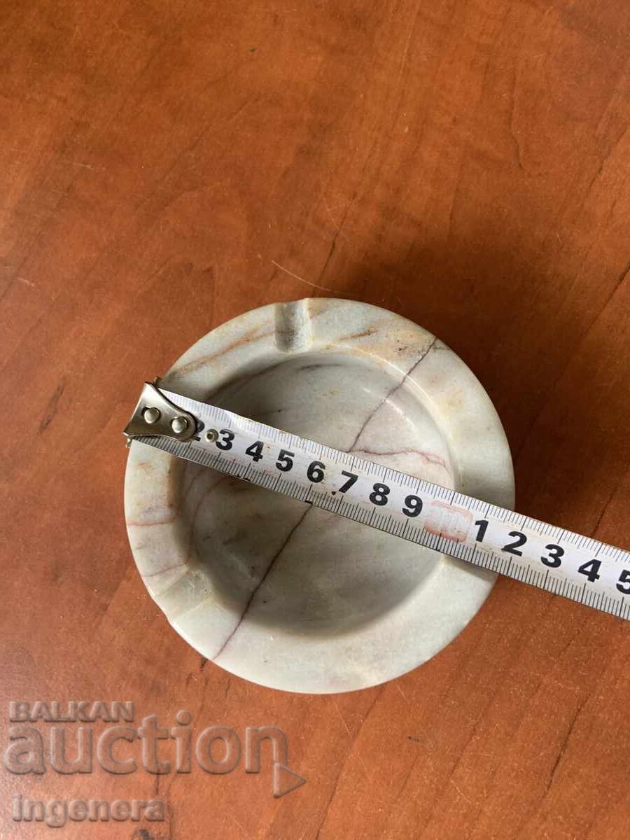 Ashtray made of natural marble from the USSR with price 12.00 BGN | € 6.14