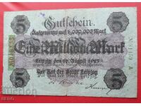 Banknote - Germany - Saxony - Leipzig - 1,000,000 Mark 1923