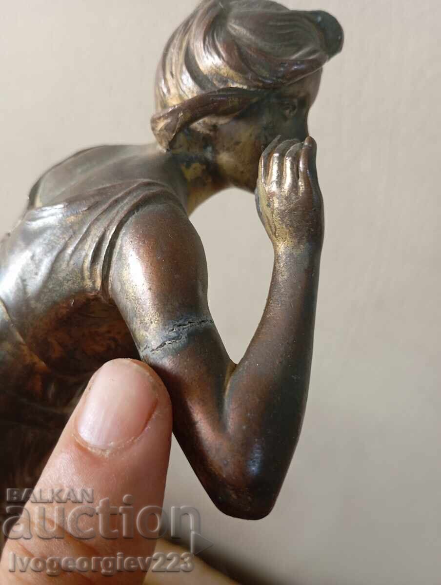 Art Nouveau Mantel Clock - 6