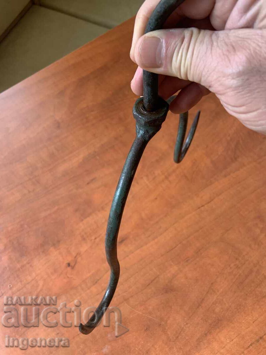 CÂRLIG PENTRU TRAS DUBLU CÂRLIG CÂRLIGE CÂRLIGE INSTRUMENT VECHI - 5