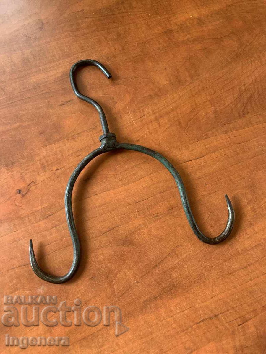 CÂRLIG PENTRU TRAS DUBLU CÂRLIG CÂRLIGE CÂRLIGE INSTRUMENT VECHI