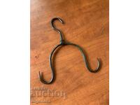 HOOK FOR DRAGGING DOUBLE HOOK HOOKS HOOKS HOOKS OLD TOOL