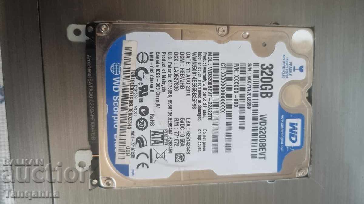 Σκληρός δίσκος 320GB