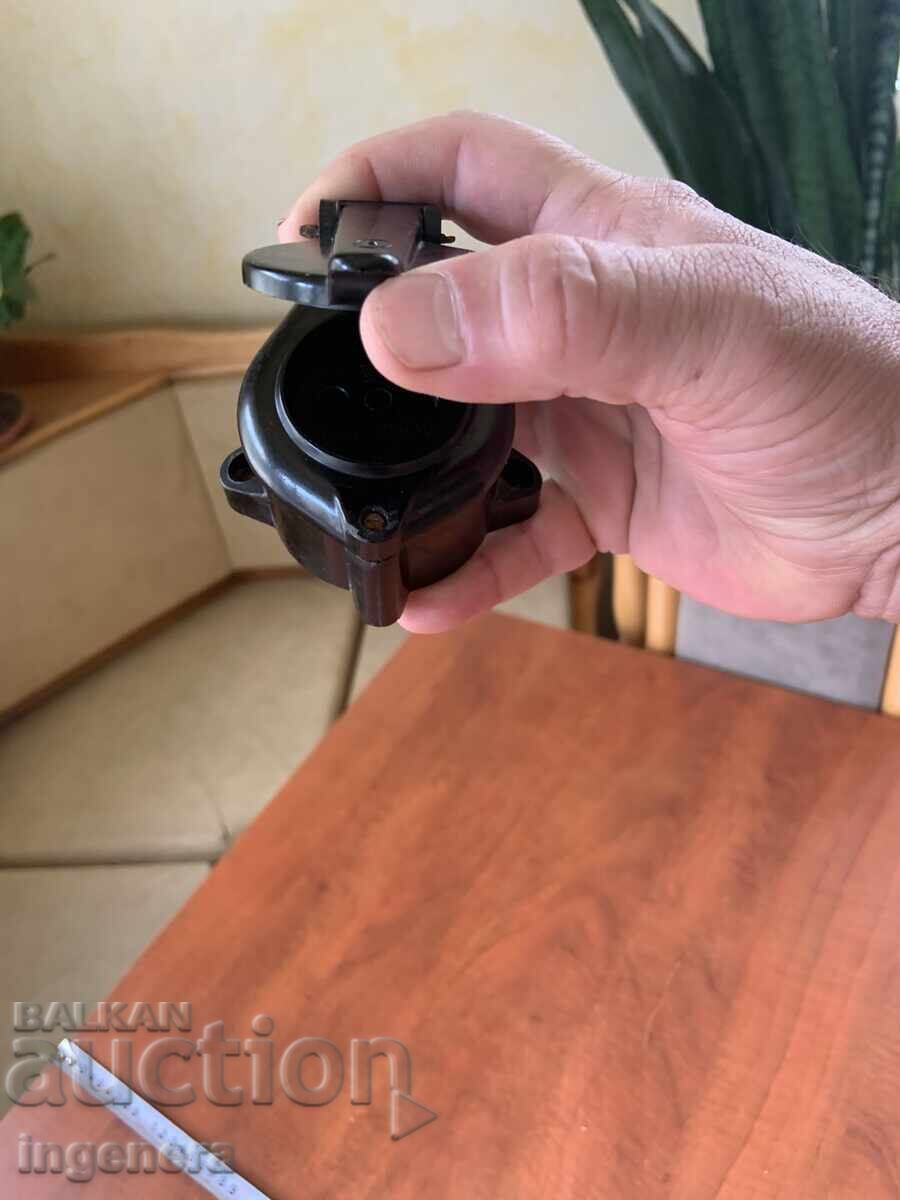 CONTACT PENTRU PLITĂ ELECTRICĂ BAKELIT VECHI CAPAC - 7 CONTACT PENTRU PLITĂ ELECTRICĂ BAKELIT VECHI CAPAC - 7