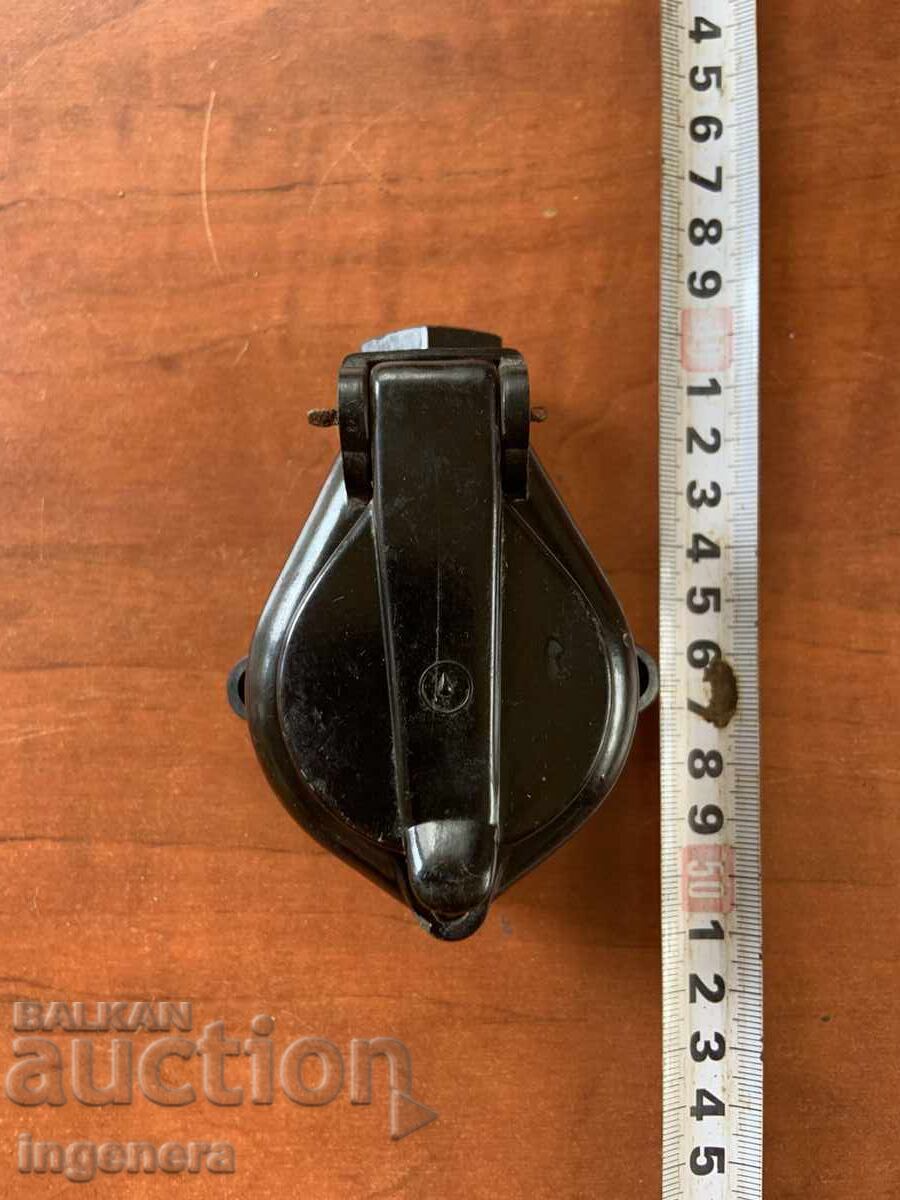 CONTACT PENTRU PLITĂ ELECTRICĂ BAKELIT VECHI CAPAC CONTACT PENTRU PLITĂ ELECTRICĂ BAKELIT VECHI CAPAC