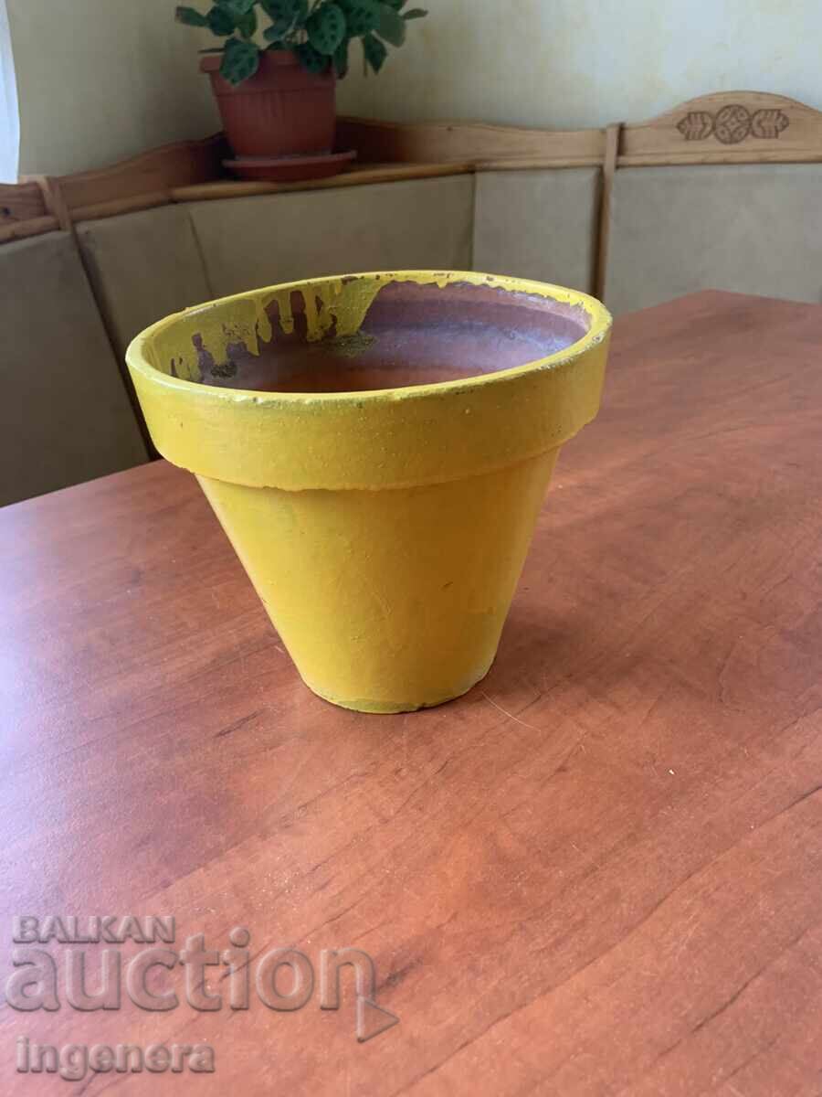 POT CERAMIC ANTIQUE