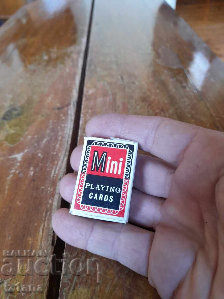 Стари Мини карти за игра с цена 28.00 лв. | € 14.32