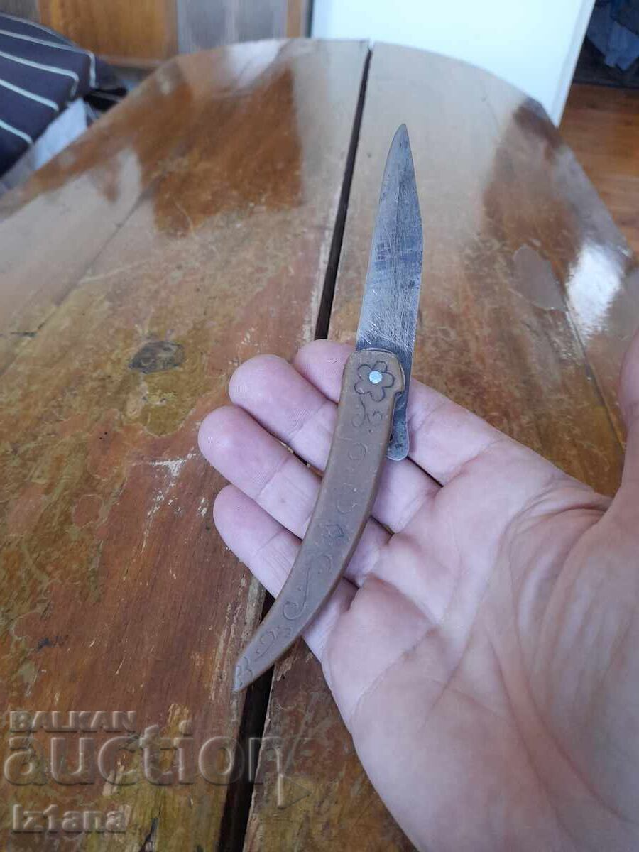 Παράδοση Παλιό μαχαίρι τσέπης, λεπίδα, λεπίδα